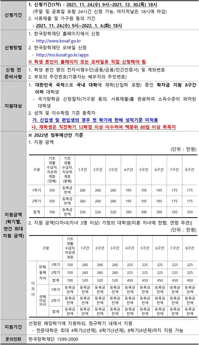 (수정)2022학년도 1학기 신입생 국가장학금 1차 신청 안내001.jpg