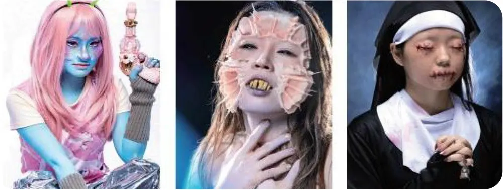 특수분장과 실습 현장