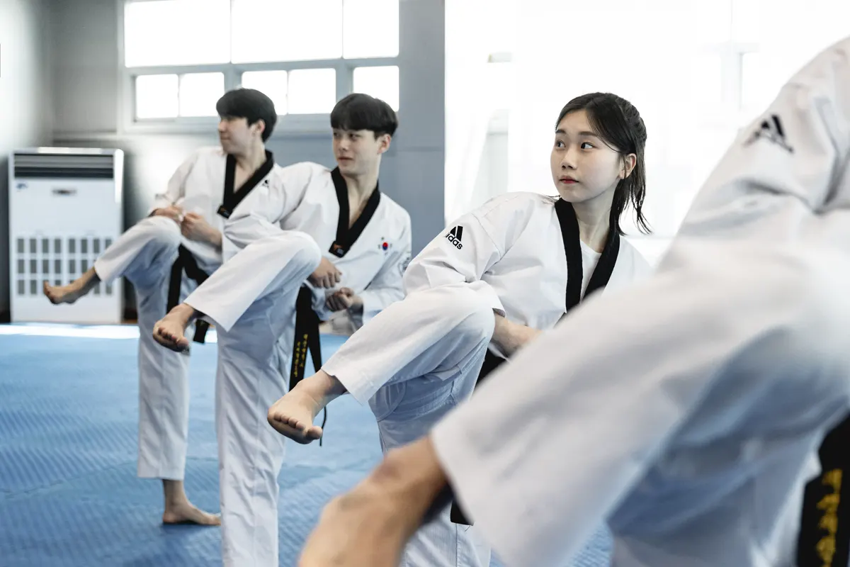국제태권도과 실습 현장